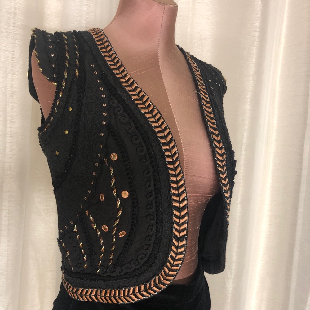 Maison Scotch embroidered vest